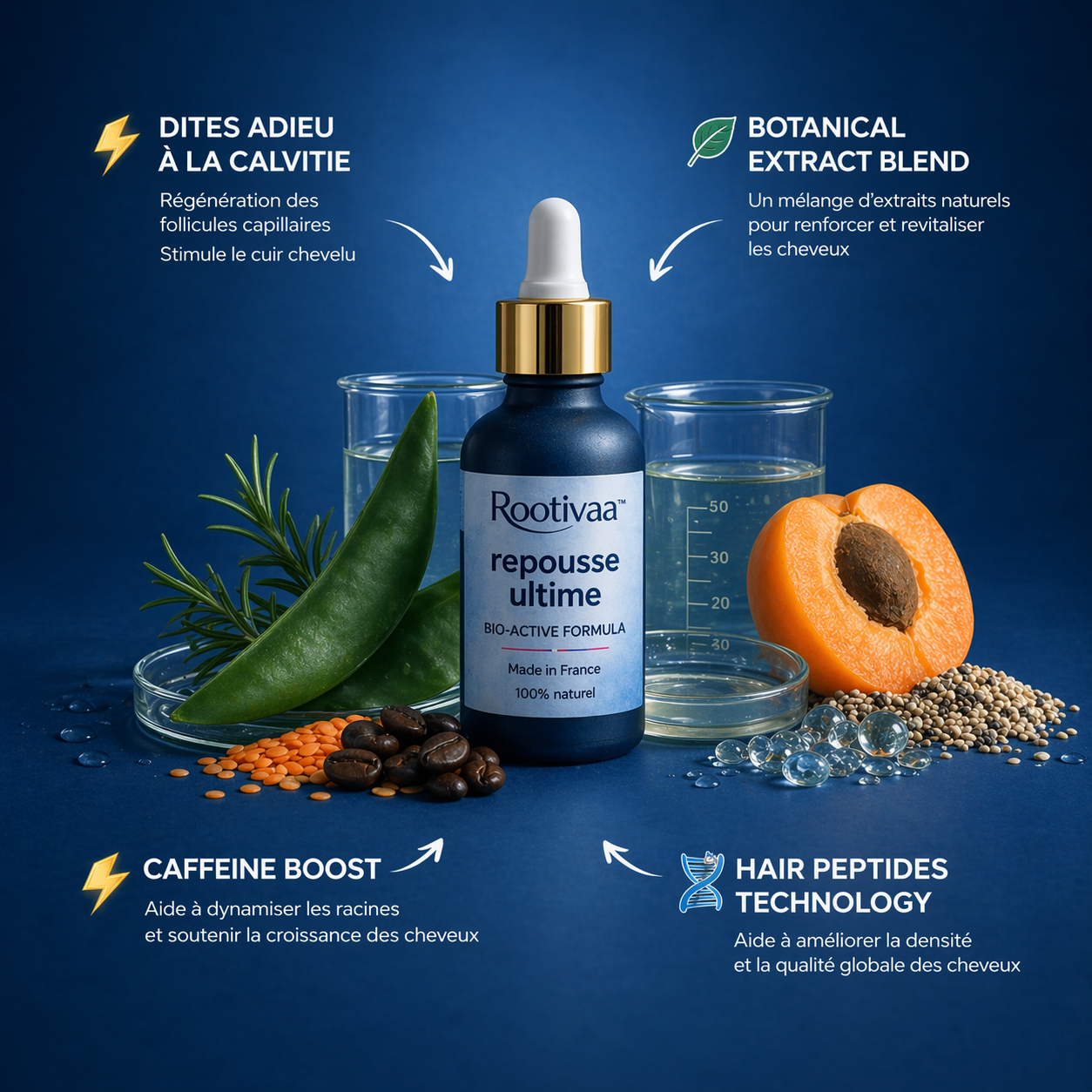 Sérum Repousse Cheveux ROOTIVAA